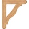 Ekena Millwork Funston Craftsman Smooth Bracket w/ Offset Brace, Western Red Cedar, 7 1/2"W x 34"D x 40"H BKT0806X34X40FST04SWR - alternate 3